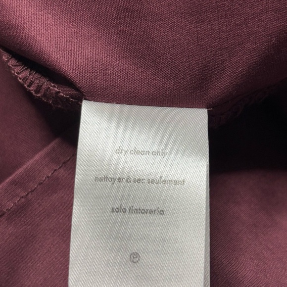 WEWOREWHAT Keyhole Midi Dress in Eggplant Size Small - Picture 10 of 12